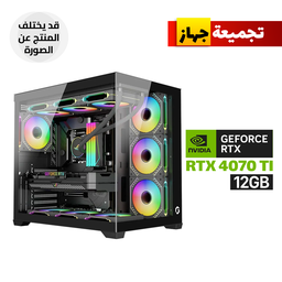 Gaming PC Intel Core i7-12700F Processor, GigaByte Intel B760 DS3H WIFI6E DDR5 GEN5 MotherBoard,16GB DDR5 RAM, 1TB SSD NVMe, RTX 4070 TI 12GB VGA, 850 WATT GOLD PSU, L360 Liquid Cooler, GameOn Emperor Midnight VX 4x Fans, Windows 11 Pro (License)