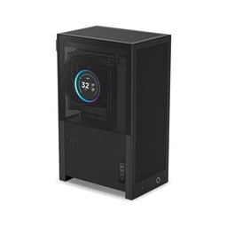 NZXT H2 Flow Mini-ITX SFF Airflow Left Side Tempered Glass Case - Black