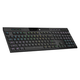 Corsair K100 Air Wireless RGB Mechanical Gaming Keyboard Cherry MX Key Switch Ultra Low Profile Tactile & Fast - Black