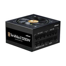 Zalman Tera Max II 1200W 80 Plus Gold ATX 3.0 PCIe 5.0 Power Supply - Black